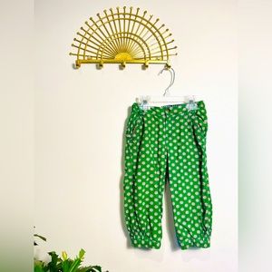Oilily, 2T, Green Corduroy Pants